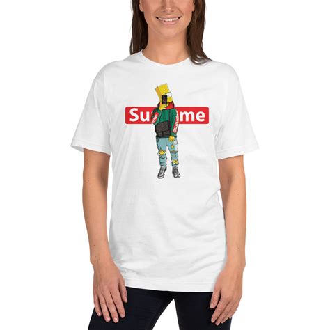 supreme graphic tee.